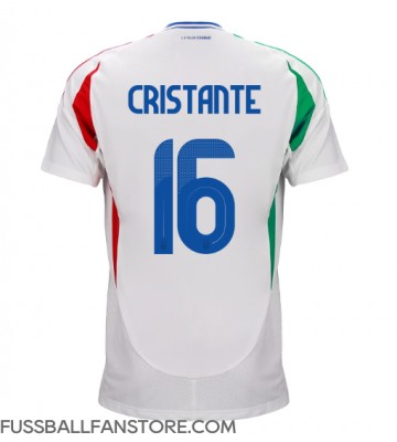 Italien Bryan Cristante #16 Replik Auswärtstrikot EM 2024 Kurzarm